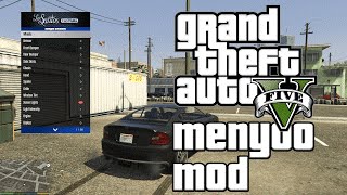 Grand Theft Auto V  How to install the Menyoo mod [upl. by Imailiv]