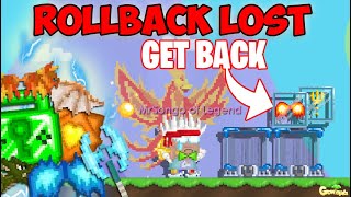 WHAT DID I LOST BECAUSE OF ROLLBACK 450 DLS OMG  GrowTopia [upl. by Quillon]