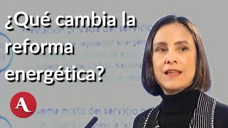 Secretaría de Energía explica reforma energética [upl. by Lihp]