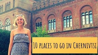 10 things TO DO in CHERNIVTSI Ukraine [upl. by Jacobina]