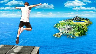 Can You Jump Across ENTIRE MAP In GTA 5 Mods [upl. by Htenek832]