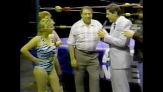 Delta Dawn vs Shallamar Womens wrestling 1987 [upl. by Abihsot237]