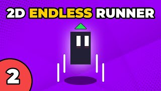 Character Controller  Build a 2D Endless Runner in Unity  2D Tutorial Series 2 [upl. by Sherl395]