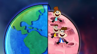 What if Earth became HalfMercury  more videos  aumsum kids children space [upl. by Gwyneth]