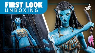 Hot Toys Avatar the Way of Water Neytiri Figure Unboxing  First Look [upl. by Lasko752]