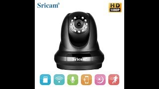 Sricam SP018 Indoor HD 1080P 2MP Wireless Wifi Twoway Audio IP Camerawwwsricamcom [upl. by Beffrey670]