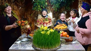 Various Delicious Tastes of Azerbaijan  Country Life Vlog [upl. by Encratis]