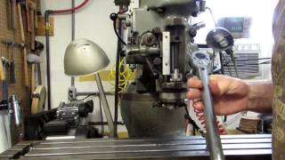 How to Sweep In AKA Tram the Milling Head [upl. by Htir583]