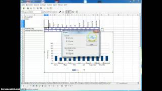 Klimadiagramm mit Calc erstellen [upl. by Madda21]