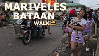 WALK TO MARIVELES BATAAN STREET WALK 4K HDR [upl. by Yldarb]