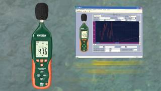 Extech HD600 Data Logging Sound Level Meter  Demo [upl. by Adnilasor295]