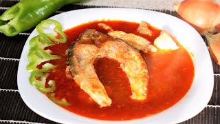 Hungarian Fishermans Fish soup recipe quotSzeged stylequot [upl. by Enieledam]