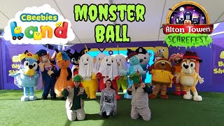 CBeebies Land Monster Ball Scarefest 2024 at Alton Towers Resort [upl. by Okime528]