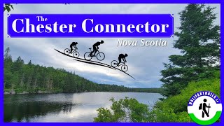 Biking Nova Scotias Chester Connector Trail to Castle Rock Hiking Trail [upl. by Ahsinrev12]