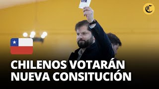 CHILENOS votan en PLEBISCITO propuesta de NUEVA CONSTITUCIÓN  El Comercio [upl. by Millian13]