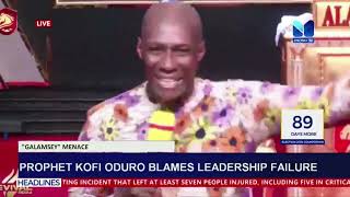 Prophet Kofi Oduro blames leadership on galamsey [upl. by Ibbie]