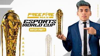 Esports World Cup  Watch Party  UNGRADUATE GAMER  Free Fire Max [upl. by Eyahs]