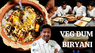 Vegetable Dum Biryani recipe in Hindi  Veg Dum Biryani  Matka Dum BiryaniHow to make Veg Biryani [upl. by Akemehs348]