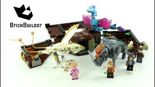 Lego Newts Case of Magical Creatures 75952  New Fantastic Beasts  Lego Speed Build [upl. by Hobey]