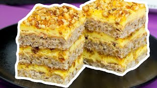 Идеален десерт за любителите на сладкиши Вкусът на този орехов сладкиш е незабравим I Apetiten TV [upl. by Malony]