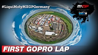 First GoPro Lap  Liqui Moly MXGP of Germany 2022 motocross [upl. by Kyd]