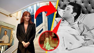 Elvis Presley Granddaughter Riley Keough Reveals Secrets To Upstairs Graceland amp Confirms The Rumors [upl. by Ojoj570]