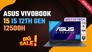 Asus vivobook 15 i5 12th Generation 12500h  Best Laptop Under 50000  Best Laptop for Coding [upl. by Nalo548]