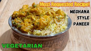 Meghana Style Paneer Biryani Recipe  Bangalore Famous Meghans Paneer Biryani  vegetarian Recipe [upl. by Eiggam]