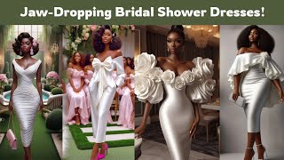 Bridal Shower Dresses Every BridetoBe Must See [upl. by Lavona]