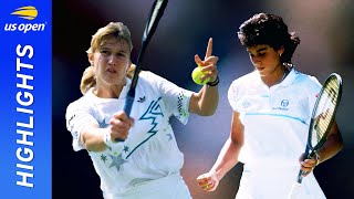 Steffi Graf vs Gabriela Sabatini Highlights  1988 US Open Final [upl. by Asiram312]