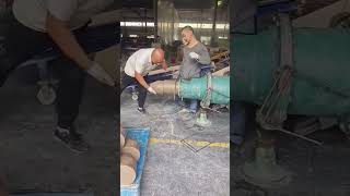 Making process of electric furnace refractory soil stove disc [upl. by Kreda]