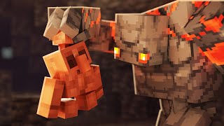 Redstone Golems Force Minecraft Animation [upl. by Enelad]