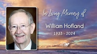 Celebration of Life of William Hofland [upl. by Hurff]