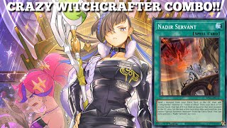 New Engine To Help The Witches Power Witchcrafter Combo GuideDeck Profile  Yugioh Master Duel [upl. by Yeoj562]