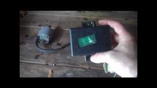 How to test motorcycle CDI box ignition coil [upl. by Agiaf931]