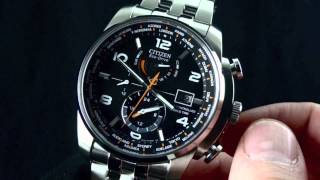 Citizen Eco Drive World Time AT AT9010 52E [upl. by Nahguav]