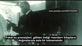 Kemal Atatürk Gökten İndiği Sanılan Kitaplar [upl. by Juley651]