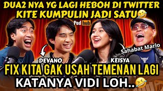 YA TUHAAN‼️ NIH BOCAH LAMA2 GUA T4MP0L DISINI‼️🤣🤣  KEISYA LEVRONKA  DEVANO  PODHUB [upl. by Opportina]