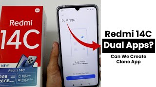 Does Redmi 14C Have Dual Apps Can We Create Clone App [upl. by Bordie784]