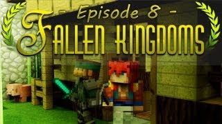 Fallen Kingdoms  On commence la muraille  Ep 8 Gotaga amp Luffy117Wright [upl. by Suissac]