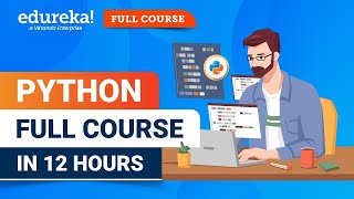 Python Full Course 2024  Python for Beginners  12 Hours  Python Tutorial  Edureka [upl. by Canice897]