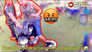 Le apagaron la moto😂 VLOG 6  Motoencuentro Nicunihue💀 [upl. by Dearden362]