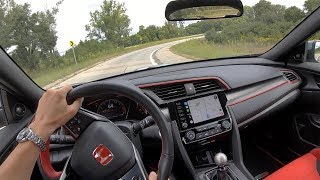 2019 Honda Civic Type R  POV First Impressions [upl. by Anitnauq]