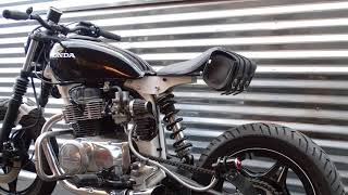 Honda CM400A Hondamatic CafeBobber [upl. by Nonna]