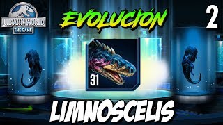 LIMNOSCELIS EVOLUCIÓN  Jurassic World The Game 2  Gameplay Español [upl. by Llorre]