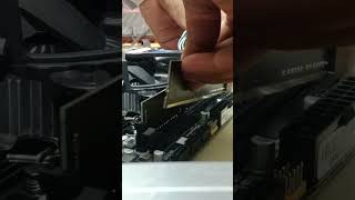 Ram installation ddr4 computer computerhardware [upl. by Zanahs]