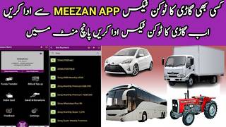 How To Pay Car Token Tax with Meezan Bank Mobile App in Five Minutes  2024  MUT BAWA VLOG [upl. by Ahsar]