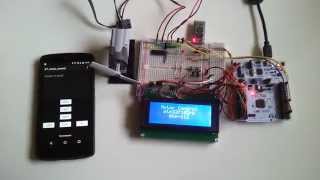 Stm32 Nucleo  Android RC Motor control [upl. by Wenonah]