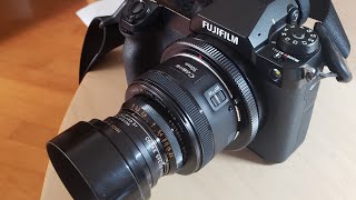 Fujifilm GFX 100S 4K Video  Cooke Speed Panchro  Steelsring EF GFX PRO [upl. by Milla]