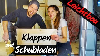 CAMPER AUSBAU  Leichtbau Klappen und Schubladen für den Camper Selbstausbau [upl. by Krause]